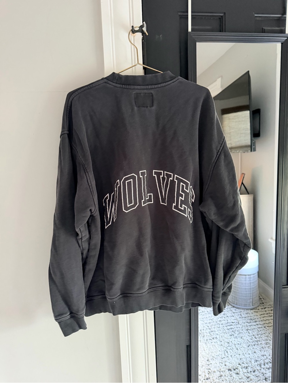 Darc Sport Charcoal Wolves Crewneck Sweatshirt
